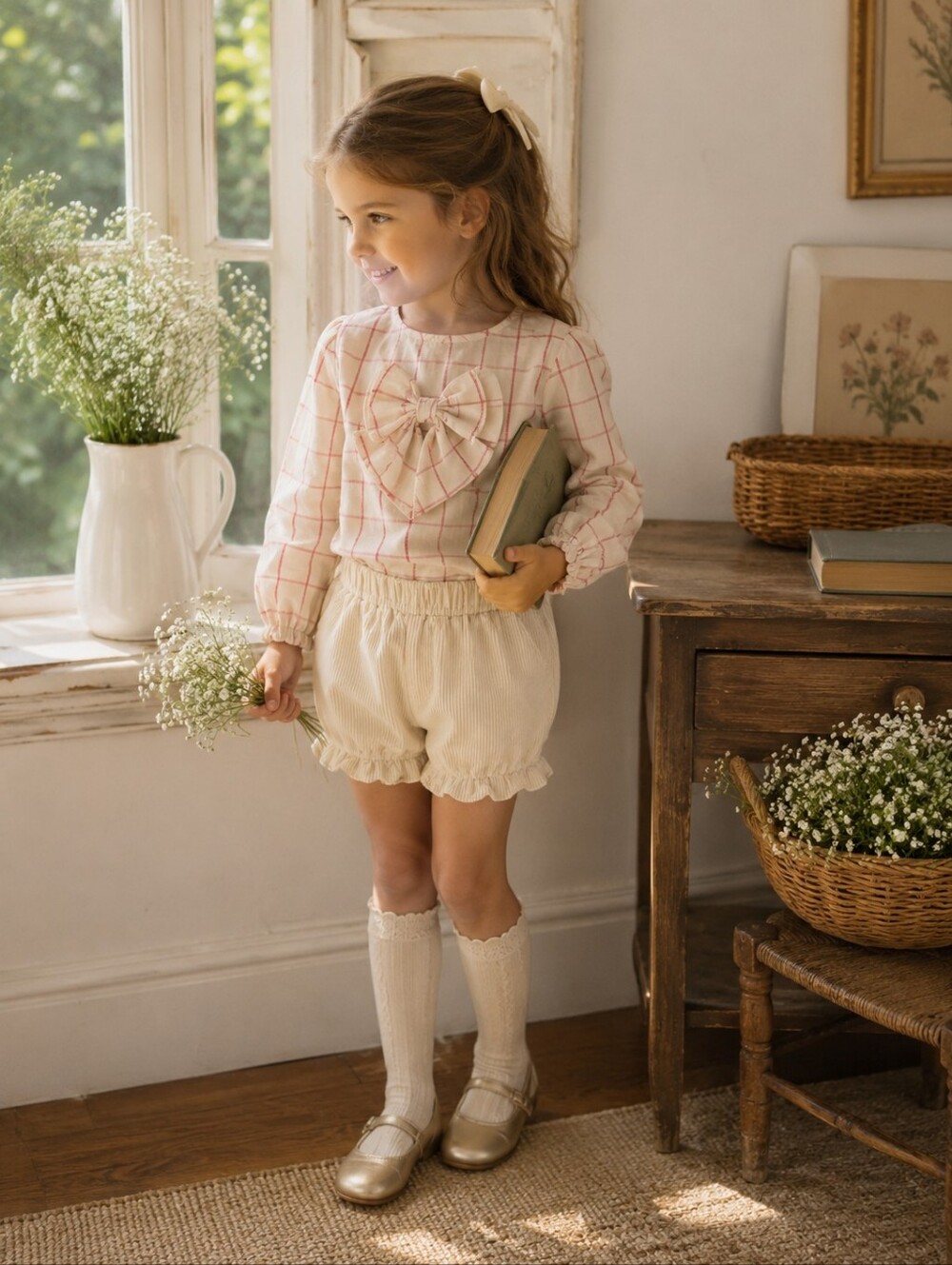 The Beaufort Bonnet Company Beatrice Bow Blouse | NWT | Size 5
